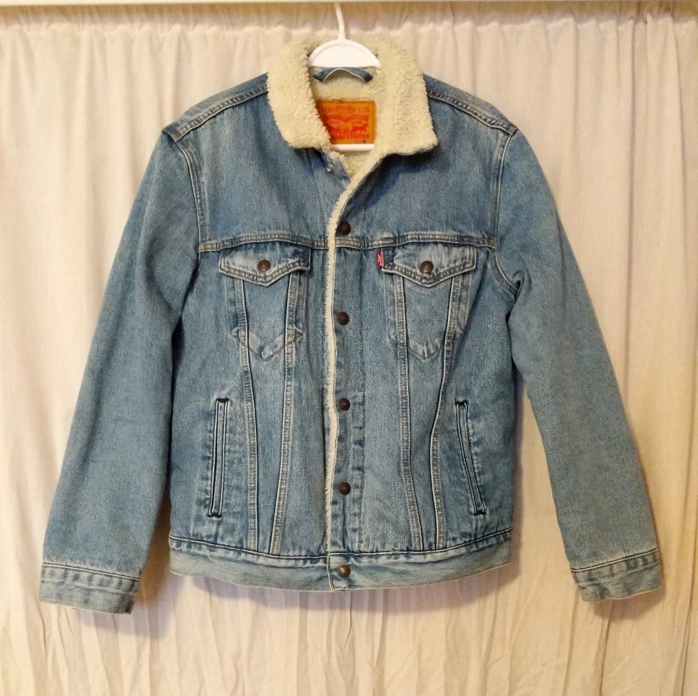 Levi Strauss Sherpa-Lined Denim Jacket